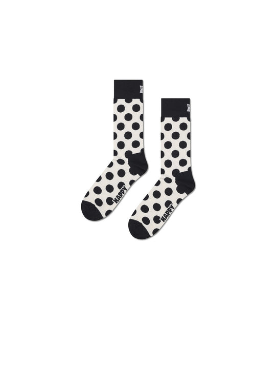 Big Dot Socks  - White