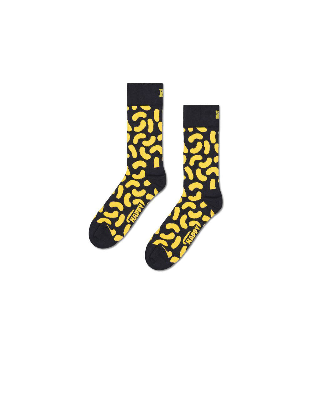 Chees Doodle Socks - Black — 1