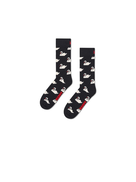 Swan Socks - Black