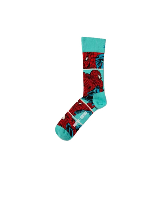 Marvel Spider Man Web-Slinger Socks - Turquoise