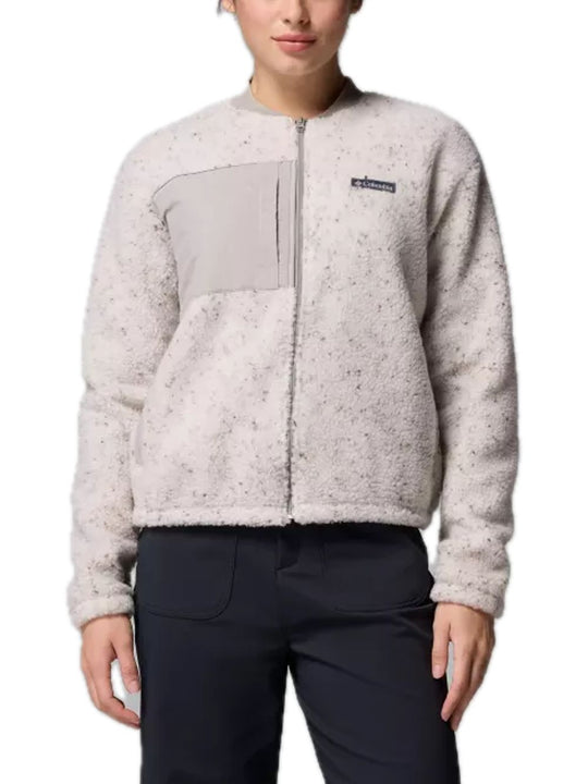 Bomber in pile Stellar Path™ da donna - Dark Stone/Flint Grey