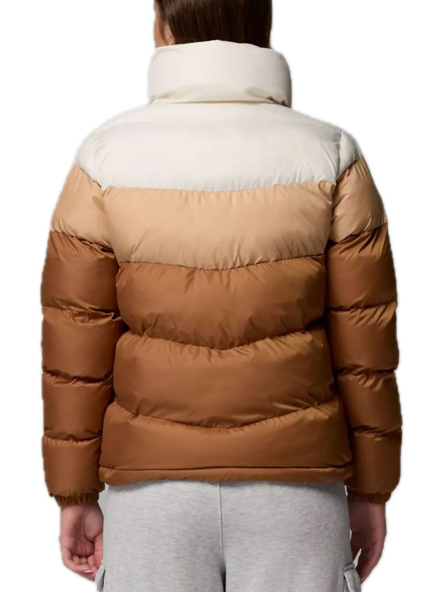 Giacca imbottita colorblock Puffect™ II da donna - Camel Brown/Canoe/Chalk — 2