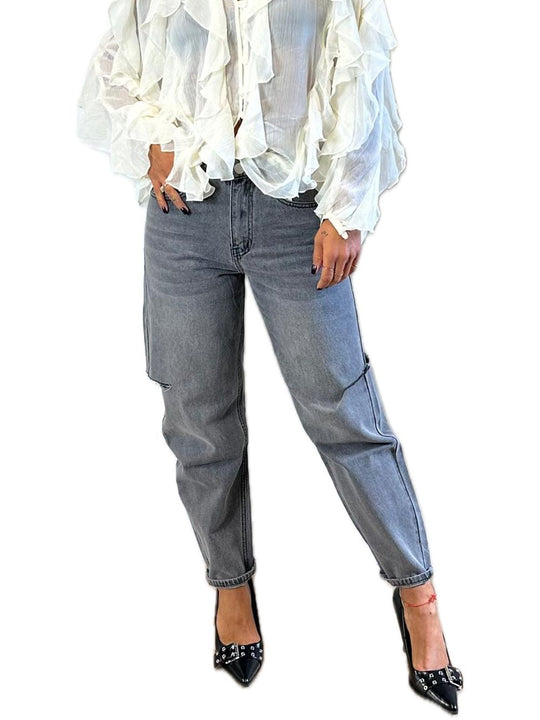Ladies Jeans - Dark Grey