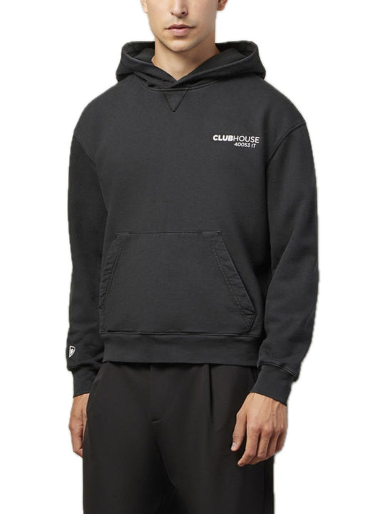 Mch Cf Lewis Hoodie Hlf - Black