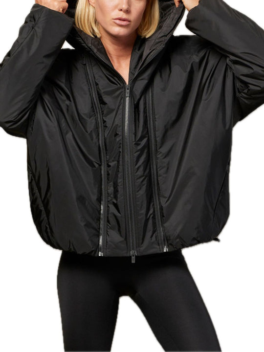 Mch Fcf Wmn Kima Padded Rainjkt - Black