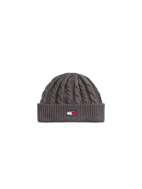 Tjm Heritage Cable Beanie - Zin Grey