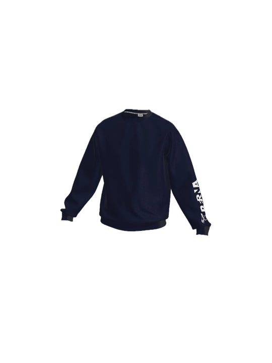 Felpa Girocollo - Blu