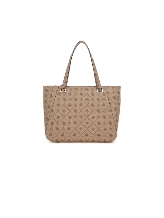 Calebra Tote - Latte Logo