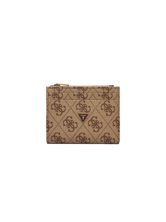 Milano Bifold Top Zip - Beige Brown