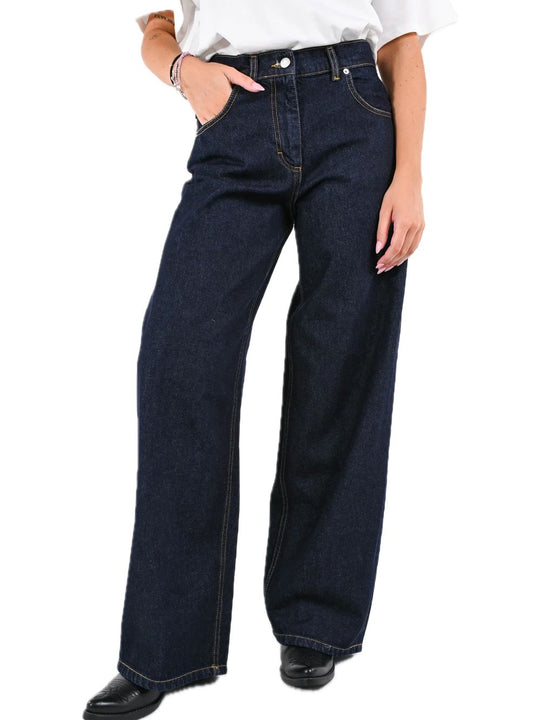 Pantalone Bella - Denim Blu