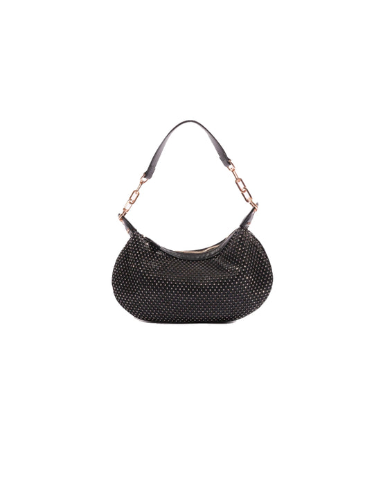 Night Ed. Wire Strass Pochette Synthetic - Black