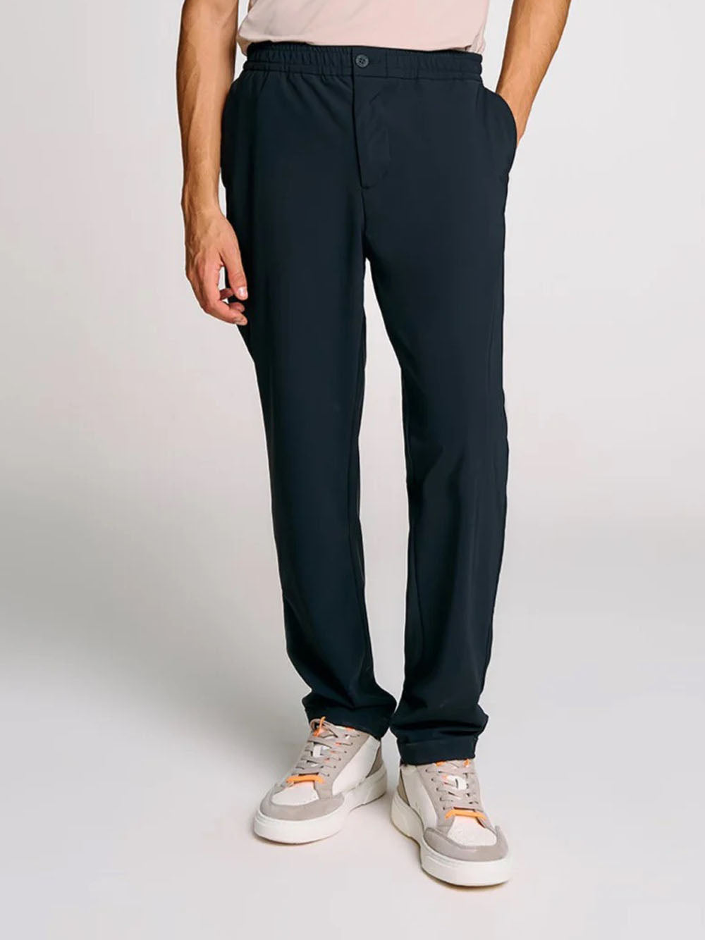 Lace Flex Pants - Black — 1