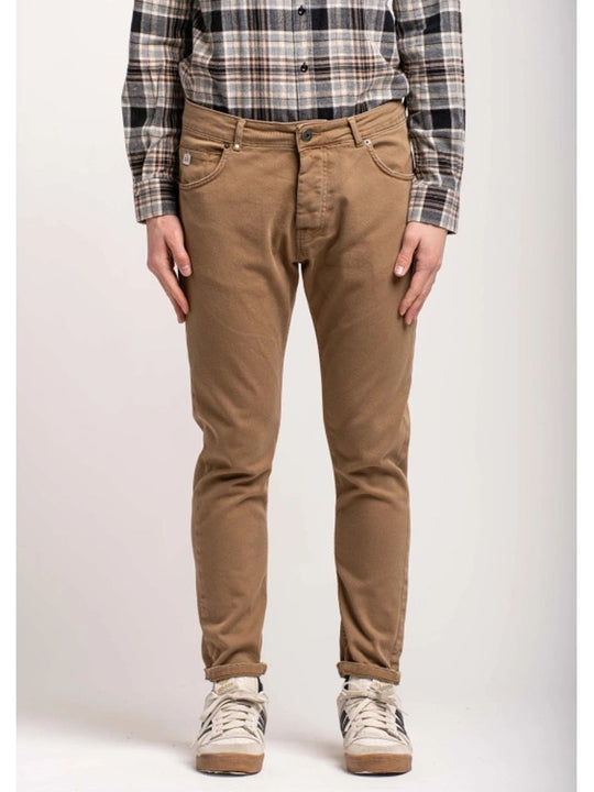 Pantalone Bull Denim Tinto Old- Biscotto