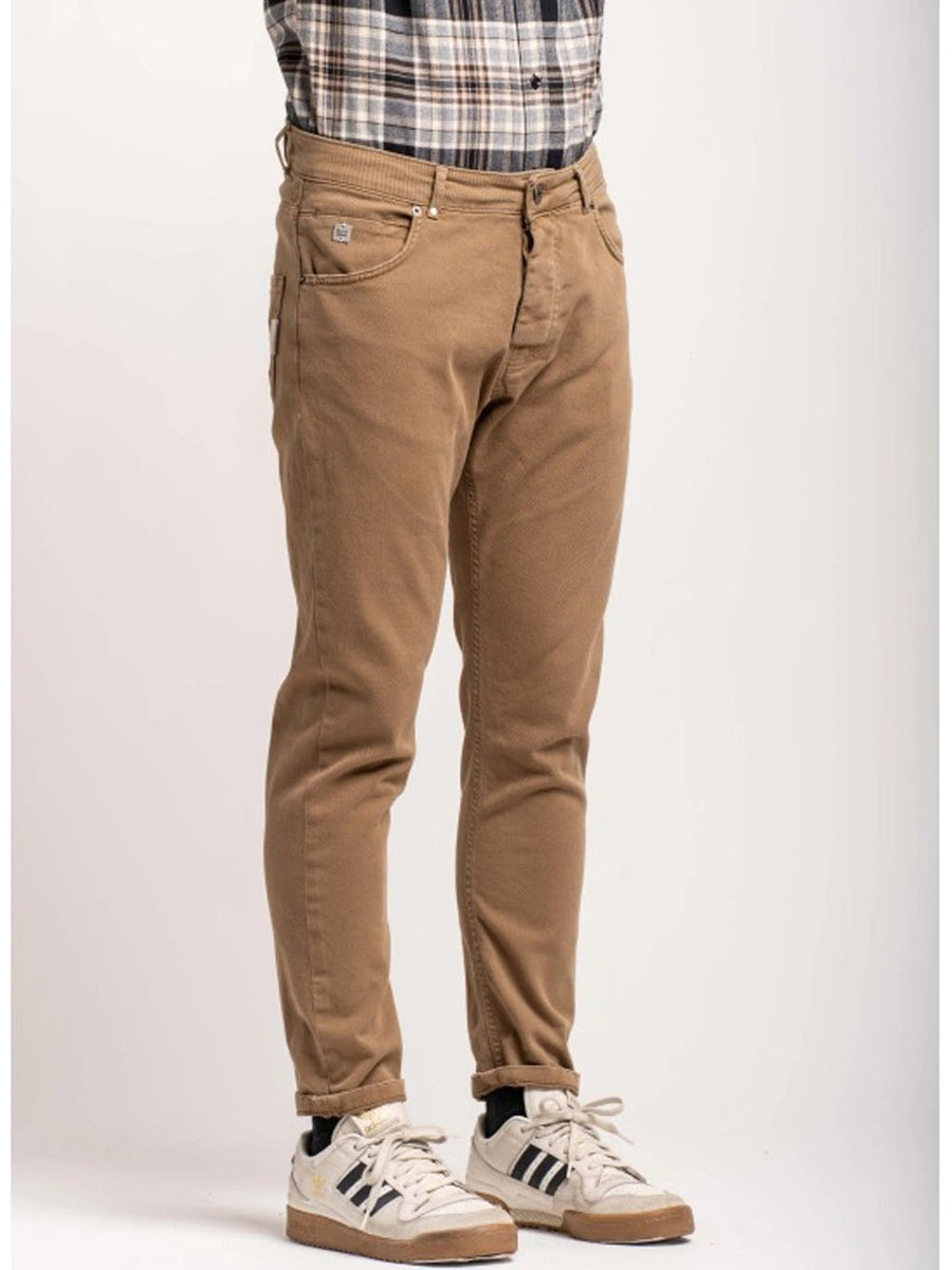 Pantalone Bull Denim Tinto Old- Biscotto — 2
