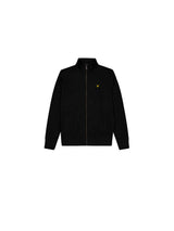 Brushback Full Zip Sweat - Jet Black
