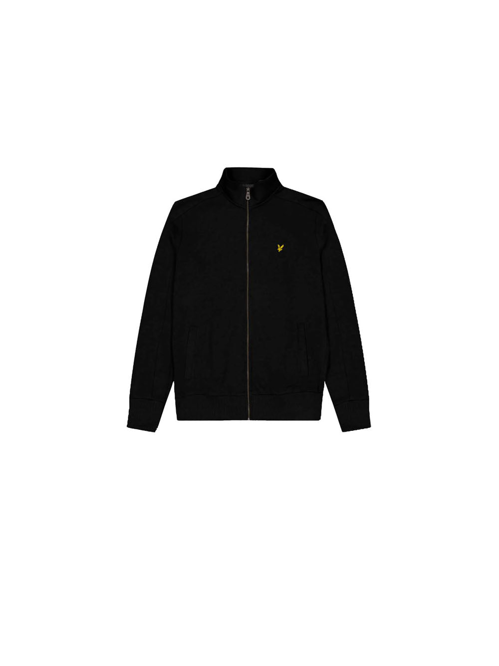Brushback Full Zip Sweat - Jet Black — 1