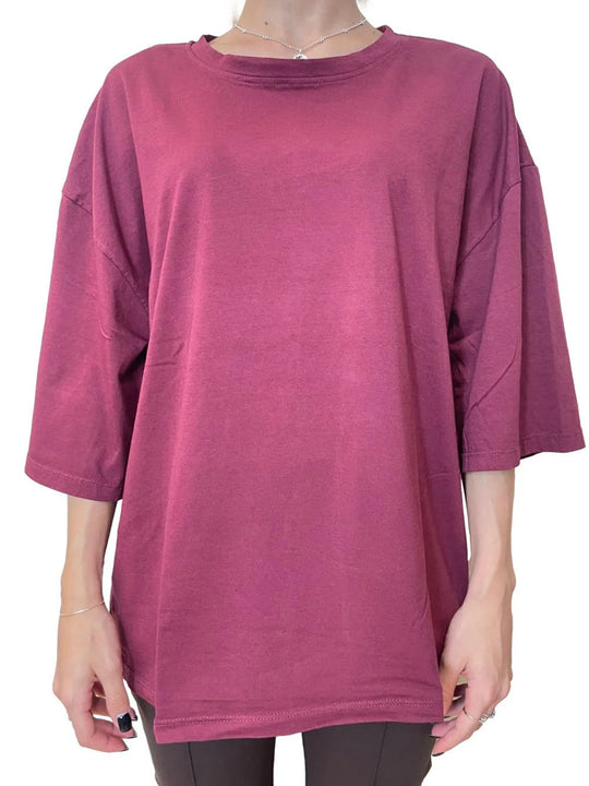 T-Shirt M/M 100% Cotone - Vino