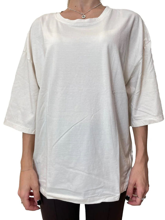 T-Shirt M/M 100%Cotone - Bianco