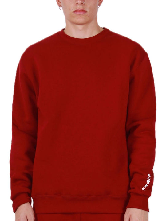 Felpa Girocollo - Granata