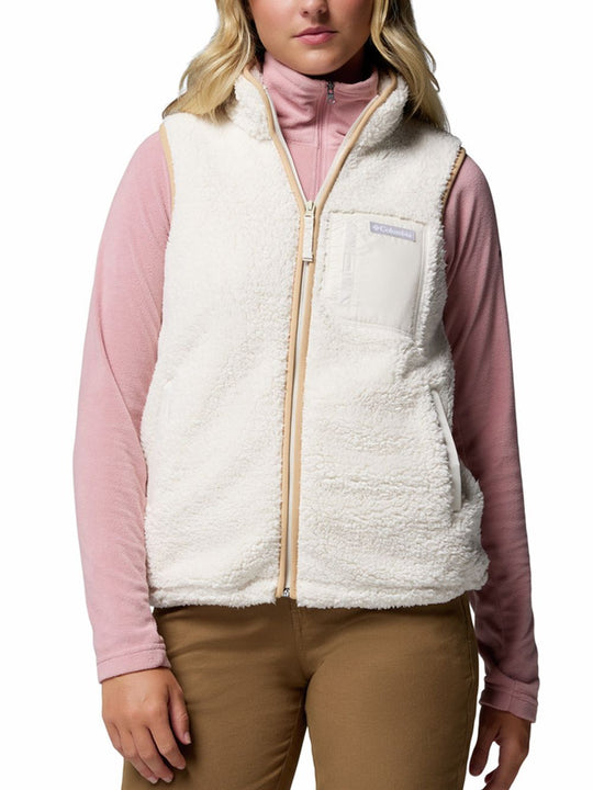 Gilet In Pile Sherpa West Bend - Chalk
