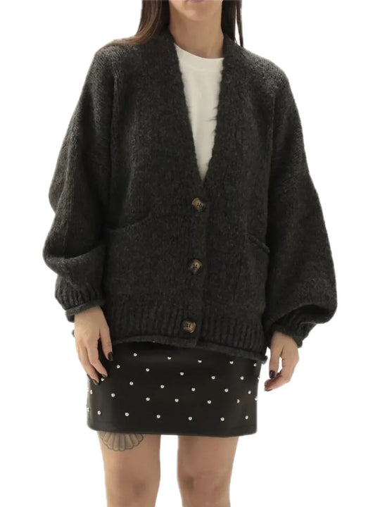 Knitwear Cardigan - Antracite