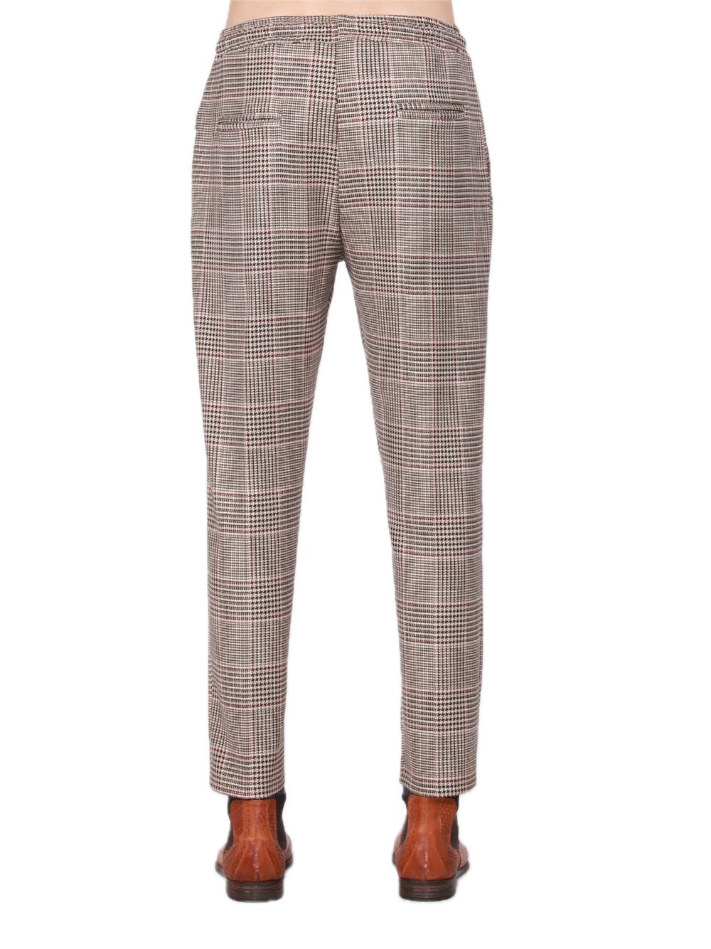 Prince of Wales Trousers - Single Color — 2