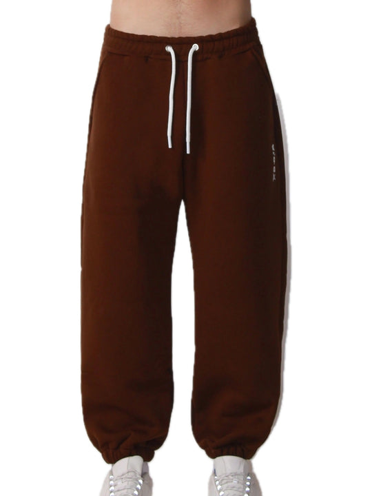 Pantalone Plicot Garzata - Cioccolato