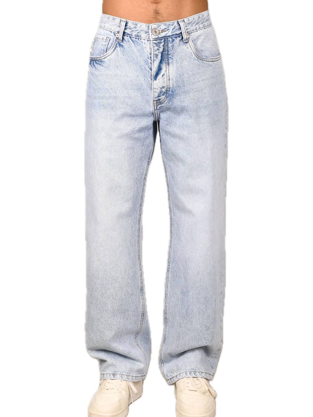 Straight Jeans - One Color — 1