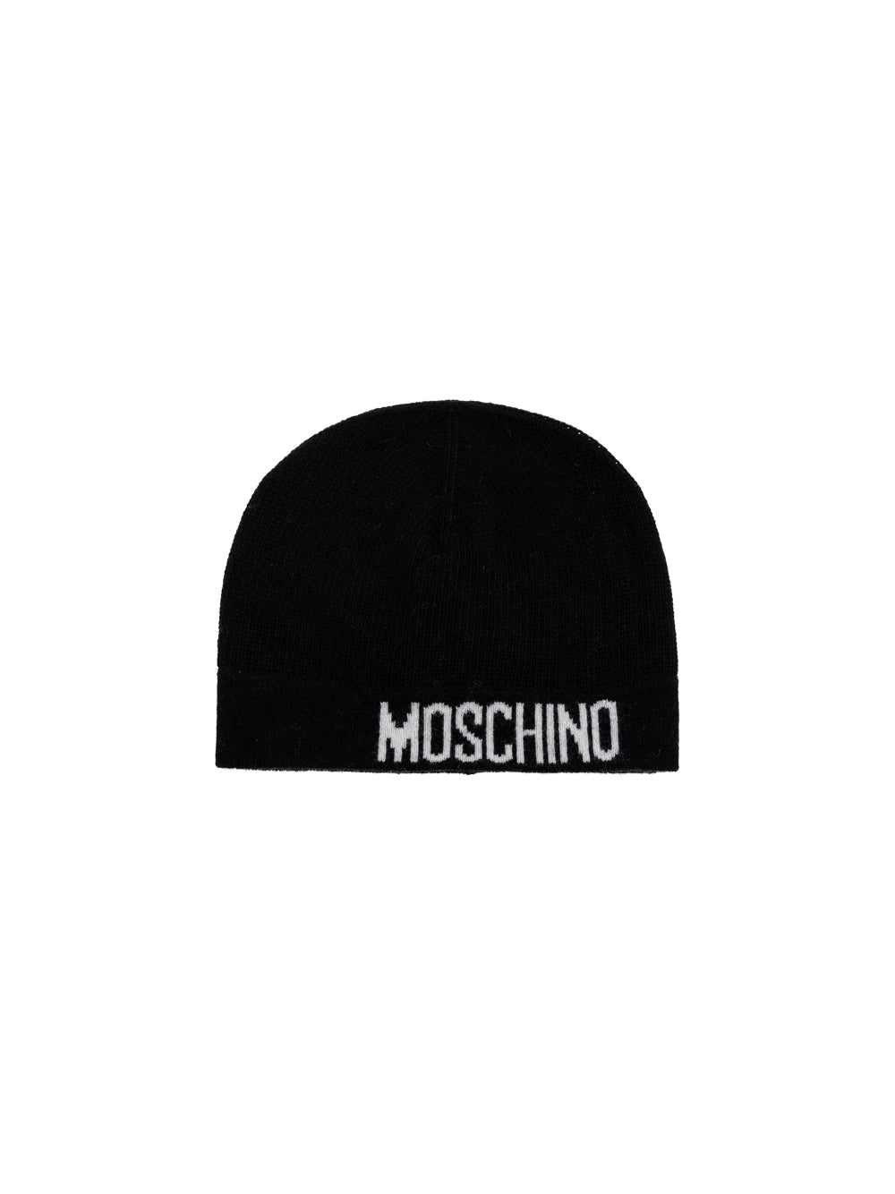 Knit Hat 40%Wo 30%Vi 20%Pa 10%Ws - Black — 1