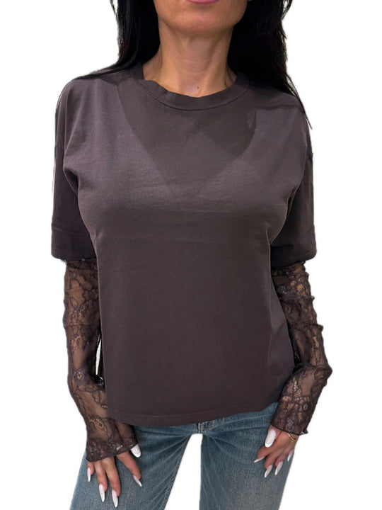 Maglia c/Pizzo - Moro