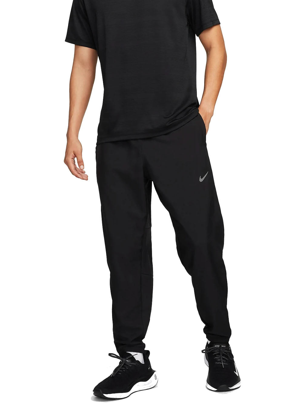 Challenger men's dri-fit - black reflective silver — 3