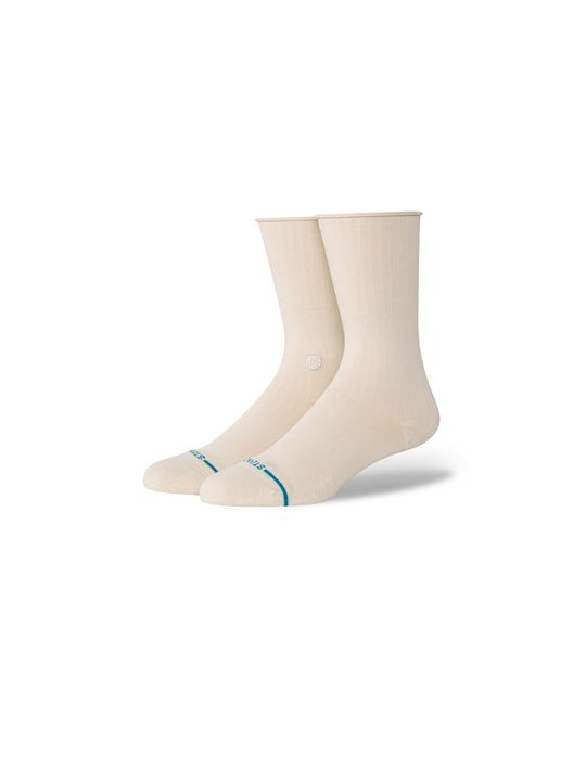 Rolled Solid Crew - Oatmeal