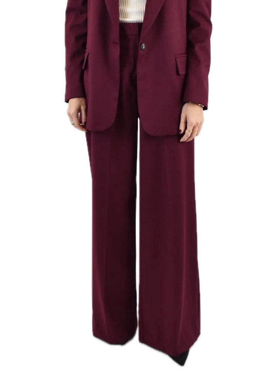 Pantalone Palazzo - Bordeaux