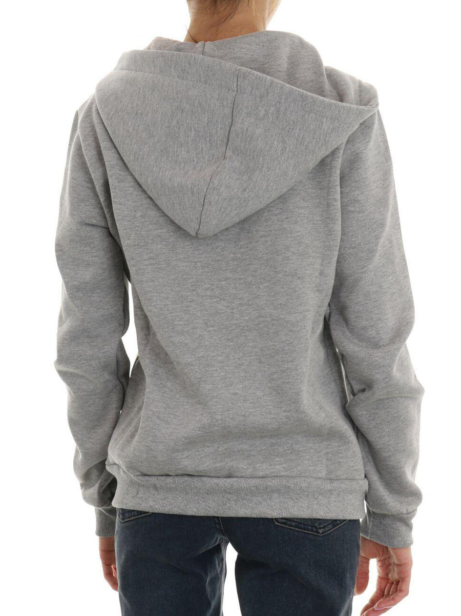 Zip Hooded Sweatshirt - Heather — 2