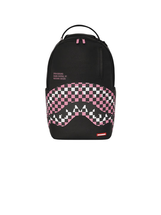 Shark Central Breakup Check Sorbet Grey Backpack