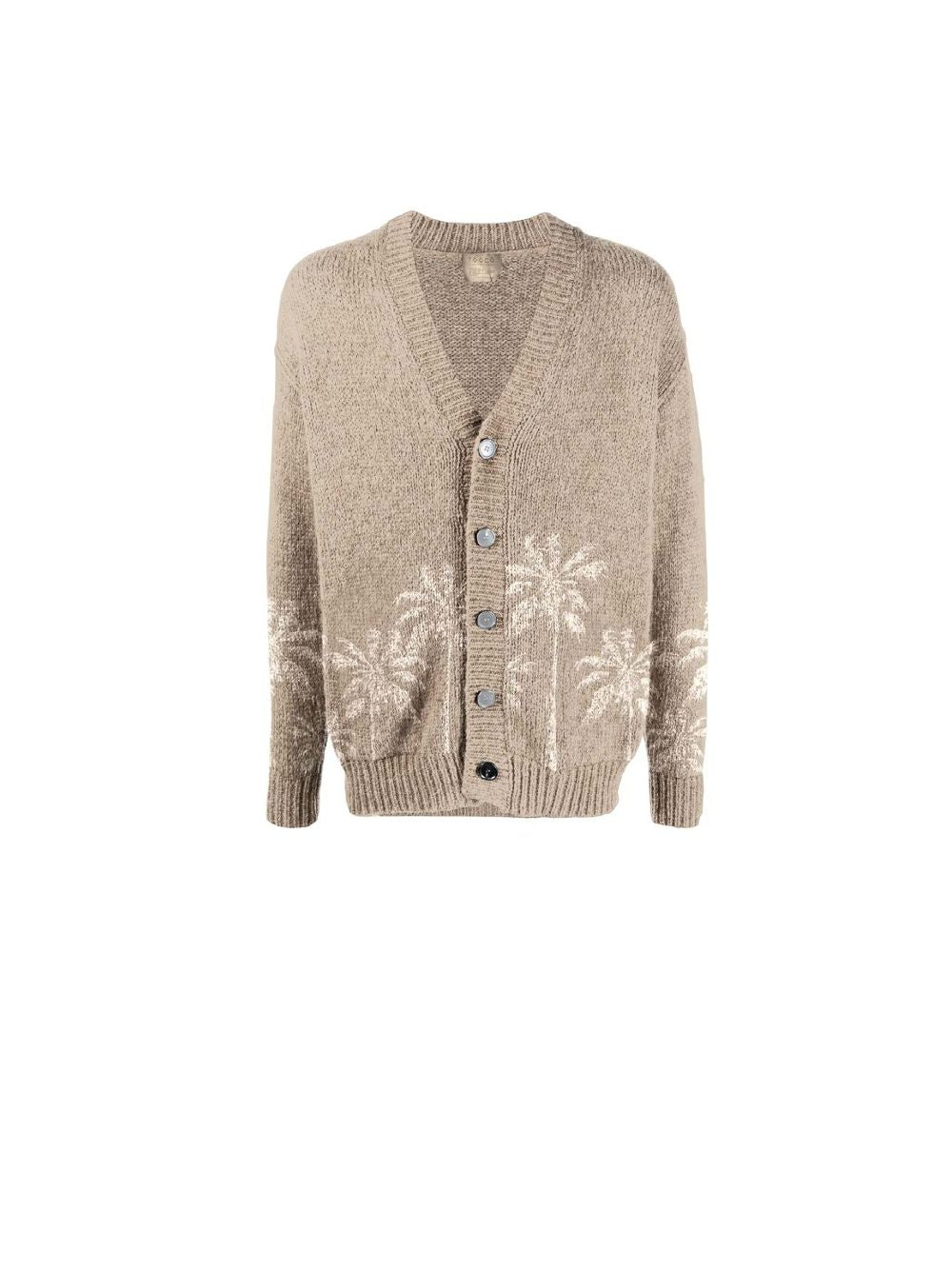 MVRS Malibù Wool Varsity Cardigan - Sand — 1