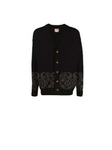 MVRS Halfdana Wool Varsity Cardigan - Black