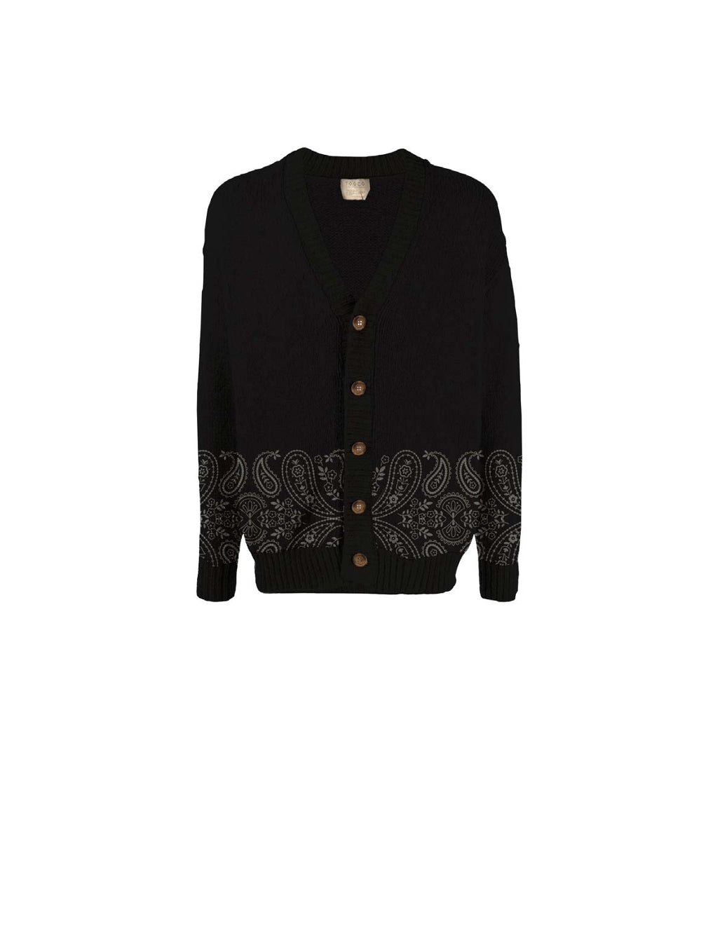MVRS Halfdana Wool Varsity Cardigan - Black — 1