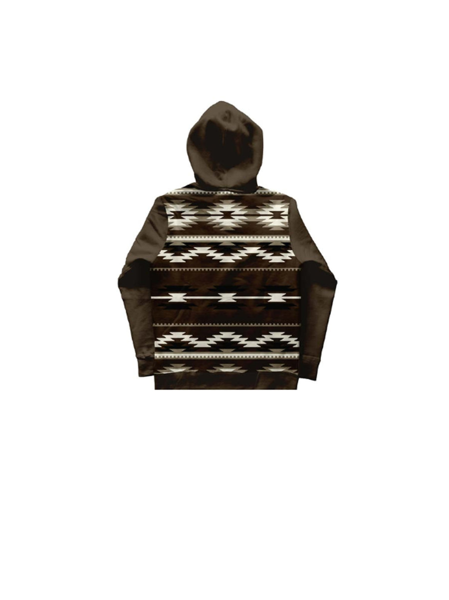 Hoodie Jacket Frech Terry MHFT Ottawa - Espresso