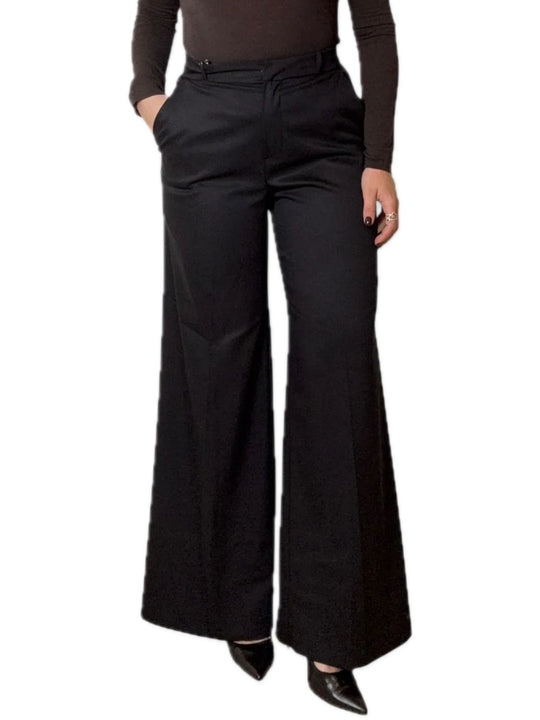 Pantalone Palazzo - Nero