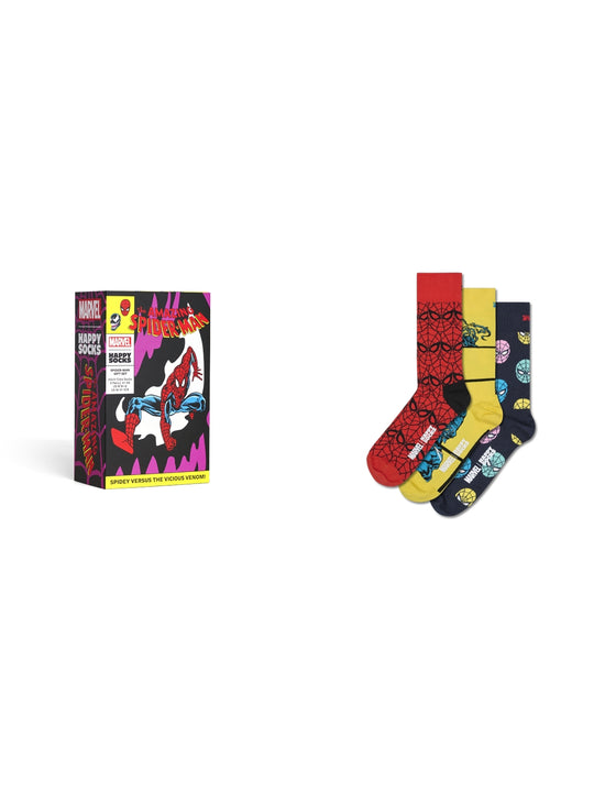 Marvel Spider-Man 3Pack Socks - G Purple