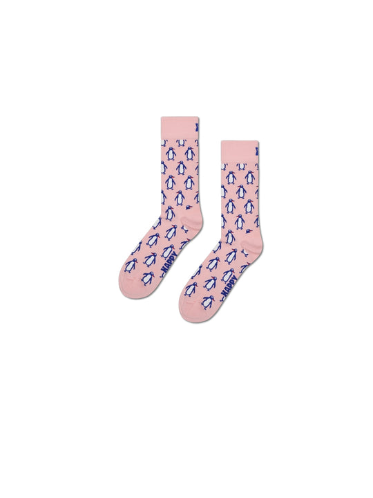 Penguin Sock - Light Pink