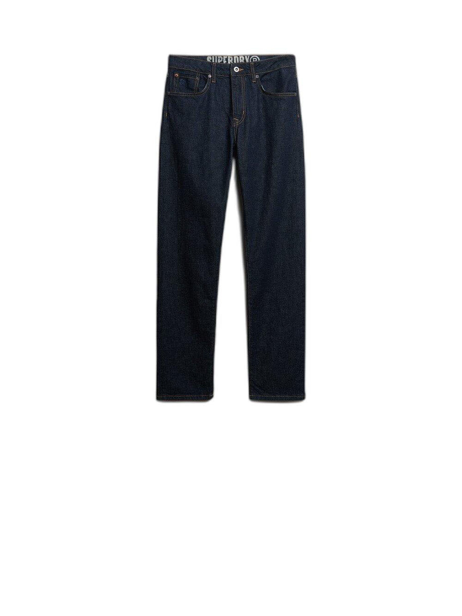 Vintage Slim Straight Jeans - Rinse Blue