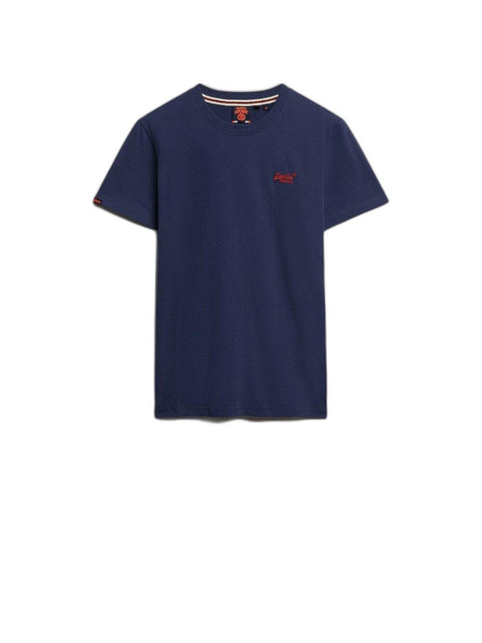 Essential Logo EMB Tee - Atlantic Navy