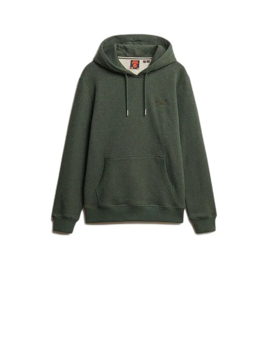 Essential Logo Hoodie HB - Deep Forest Green Marl New