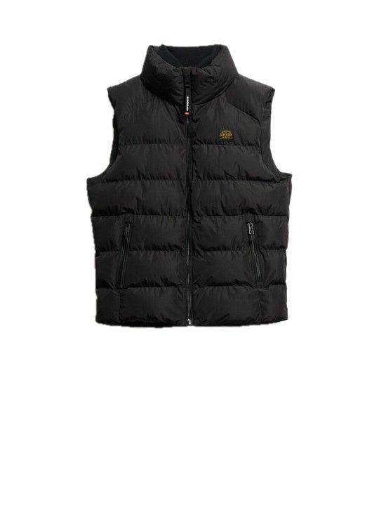 Sport Puffer Gilet - Black