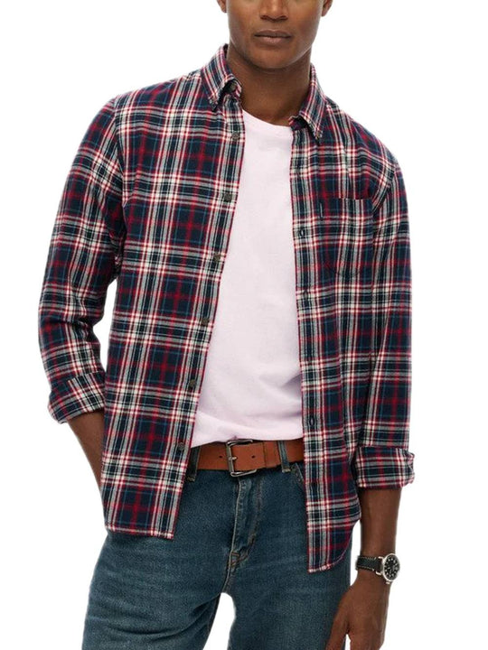 Vintage Check Shirt - Grace Check Navy