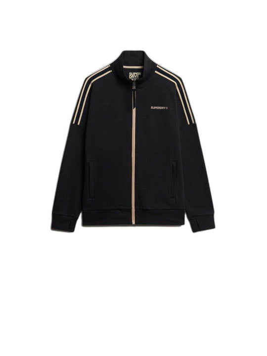 Tech Cult Loose Track Top - Black