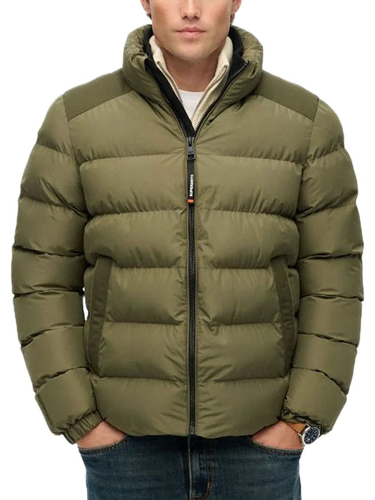 Sports Puffer Jacket - Shooting Olive