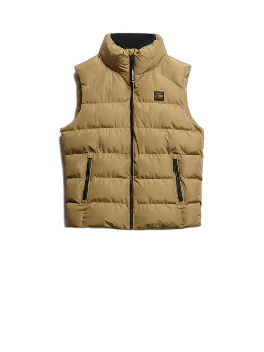 Sports Puffer Gilet - Rock Stone